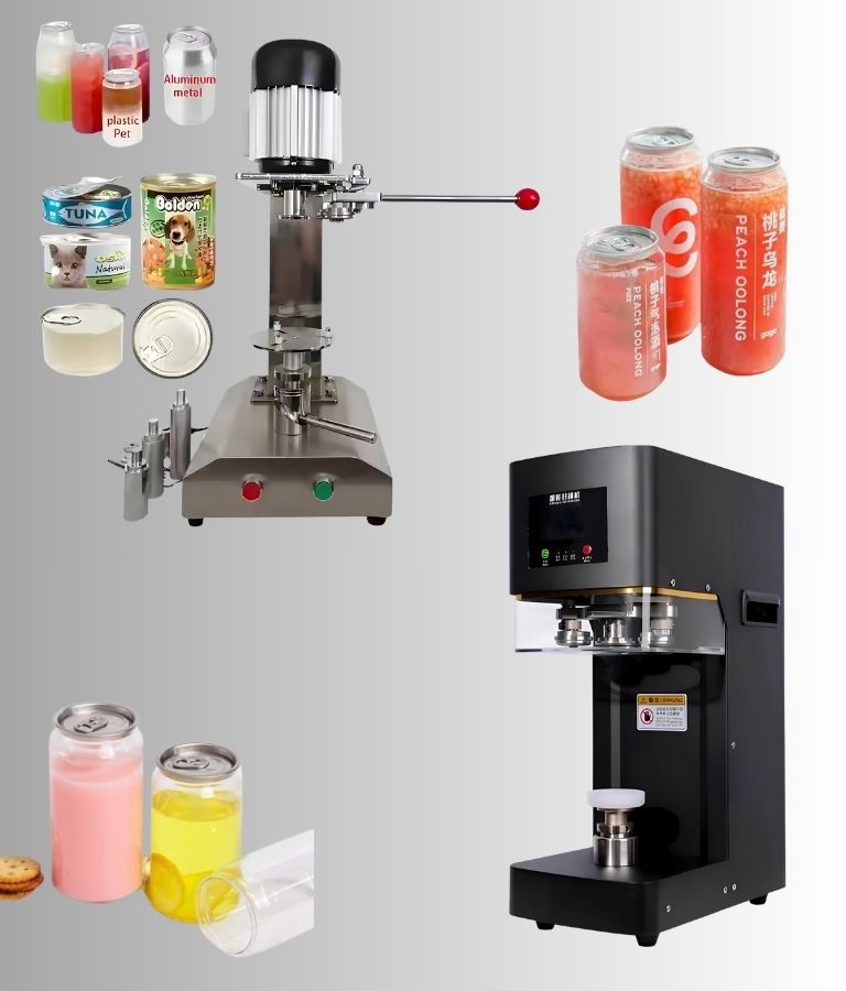 Semi Automatic Tin Can Sealing Machine